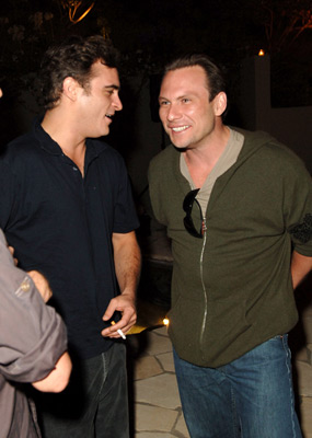 Christian Slater and Joaquin Phoenix