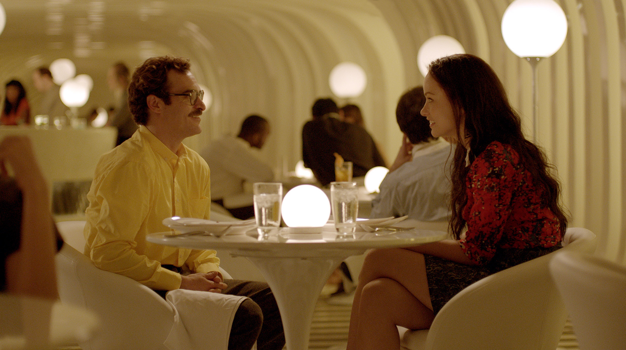 Still of Joaquin Phoenix and Olivia Wilde in Ji (2013)