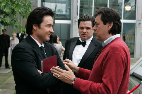 John Cusack, Oliver Platt and Menno Meyjes in Martian Child (2007)