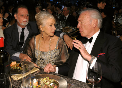 Taylor Hackford, Helen Mirren and Christopher Plummer