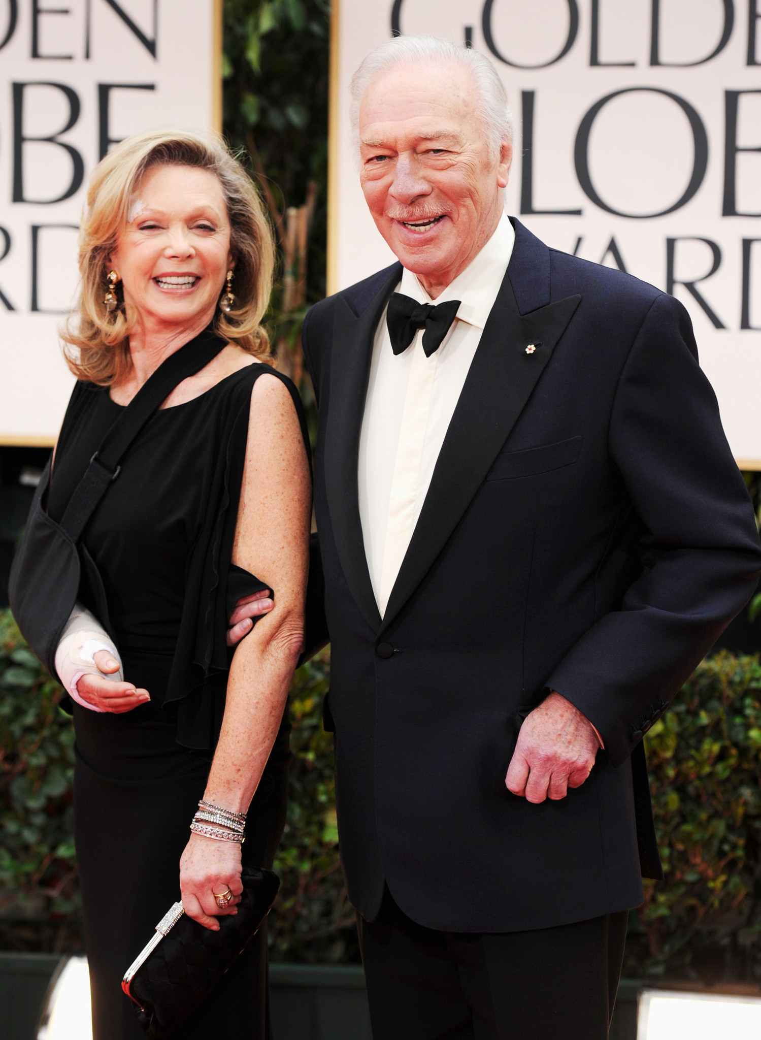 Christopher Plummer and Elaine Taylor