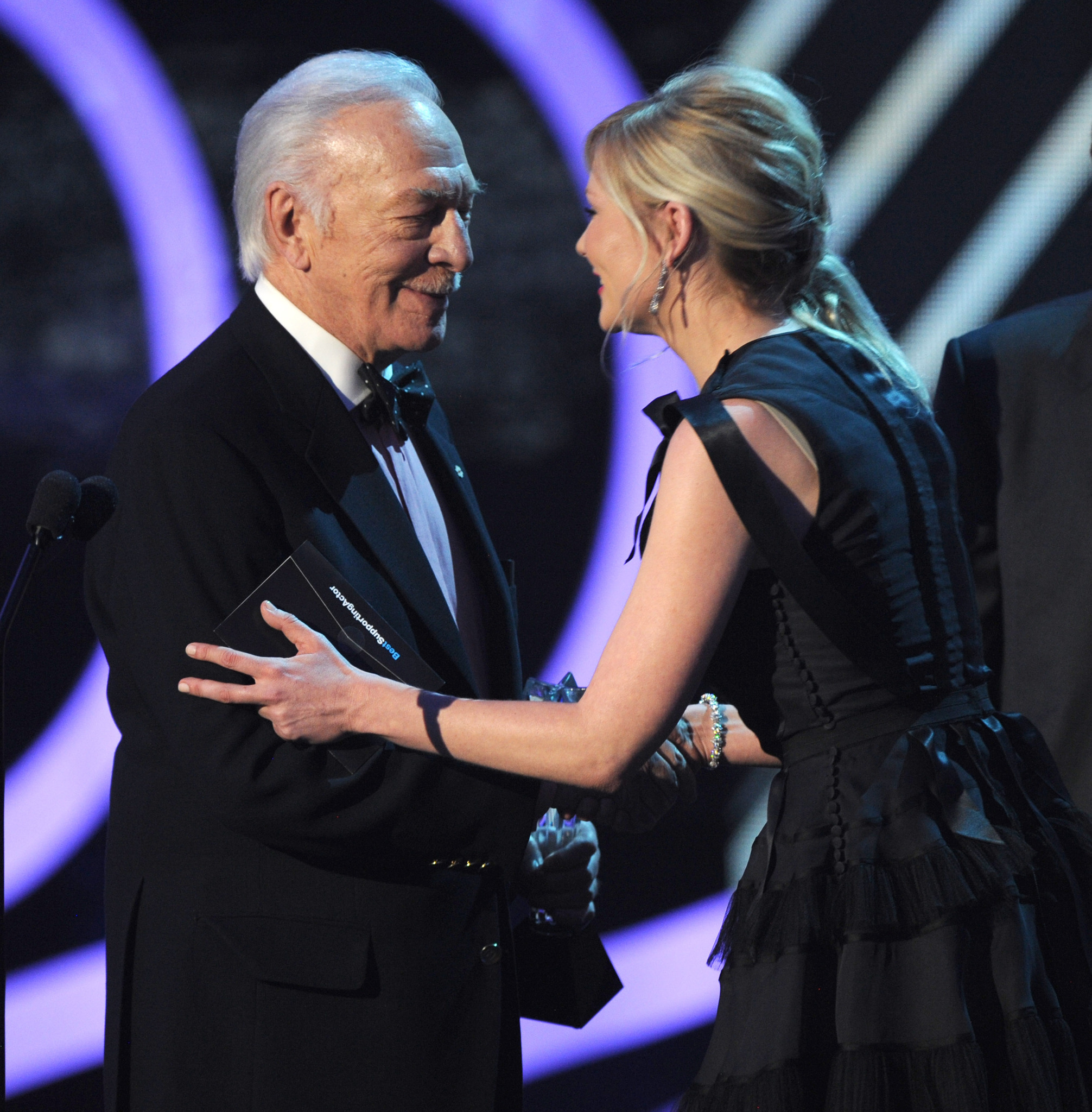 Kirsten Dunst and Christopher Plummer