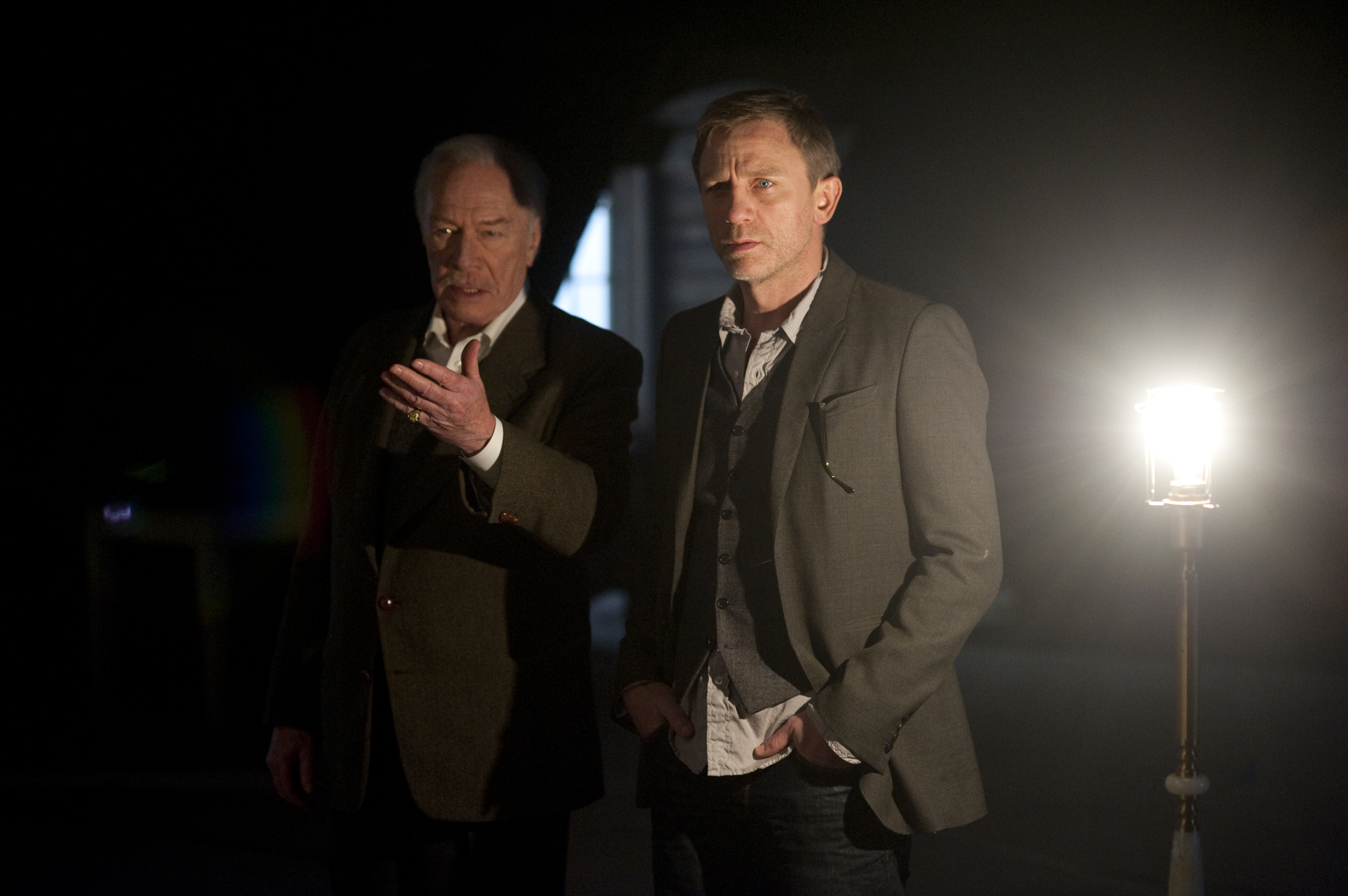 Still of Christopher Plummer and Daniel Craig in Mergina su drakono tatuiruote (2011)