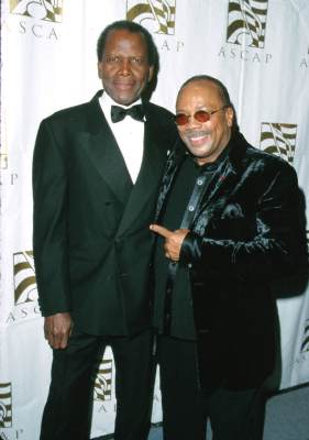 Sidney Poitier and Quincy Jones