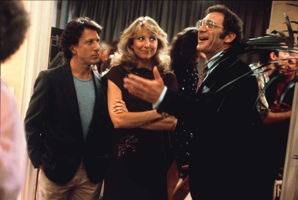 Still of Dustin Hoffman, Teri Garr and Sydney Pollack in Tootsie (1982)