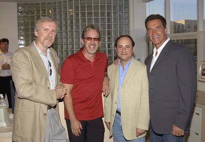 James Cameron, Arnold Schwarzenegger, Tim Allen and Kevin Pollak