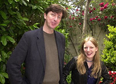 Hal Hartley and Sarah Polley at event of No Such Thing (2001)