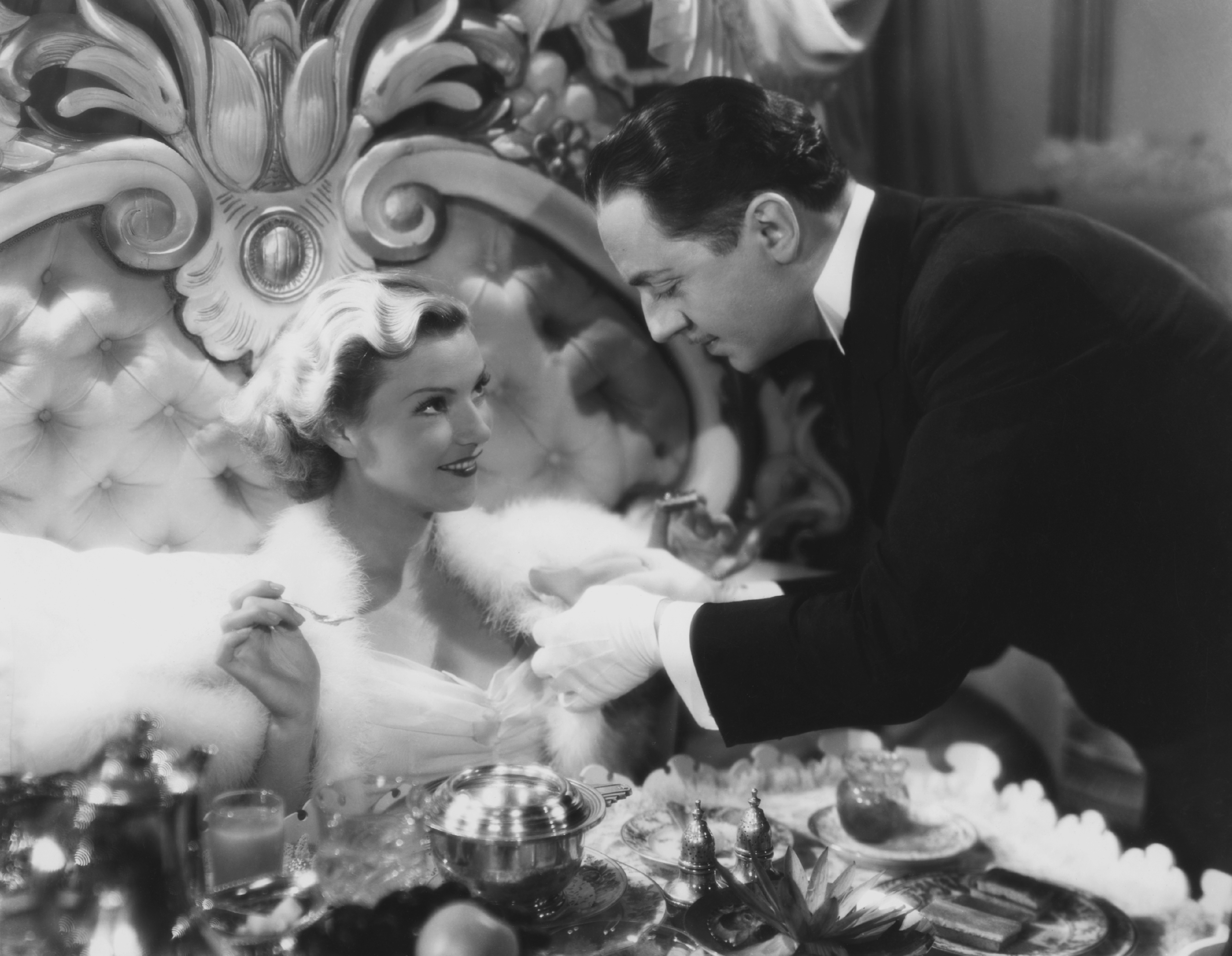 Still of Carole Lombard and William Powell in My Man Godfrey (1936)