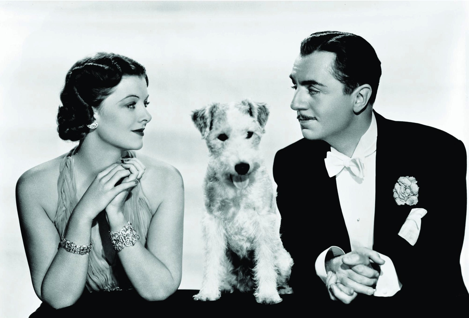 Still of Myrna Loy and William Powell in After the Thin Man (1936)
