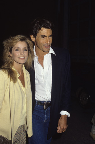 Priscilla Presley and Mike Edwards circa 1980s