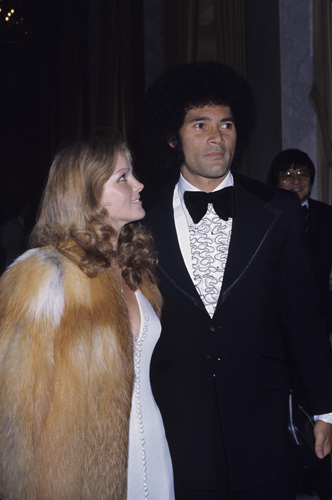 Priscilla Presley and Mike Stone circa 1970s