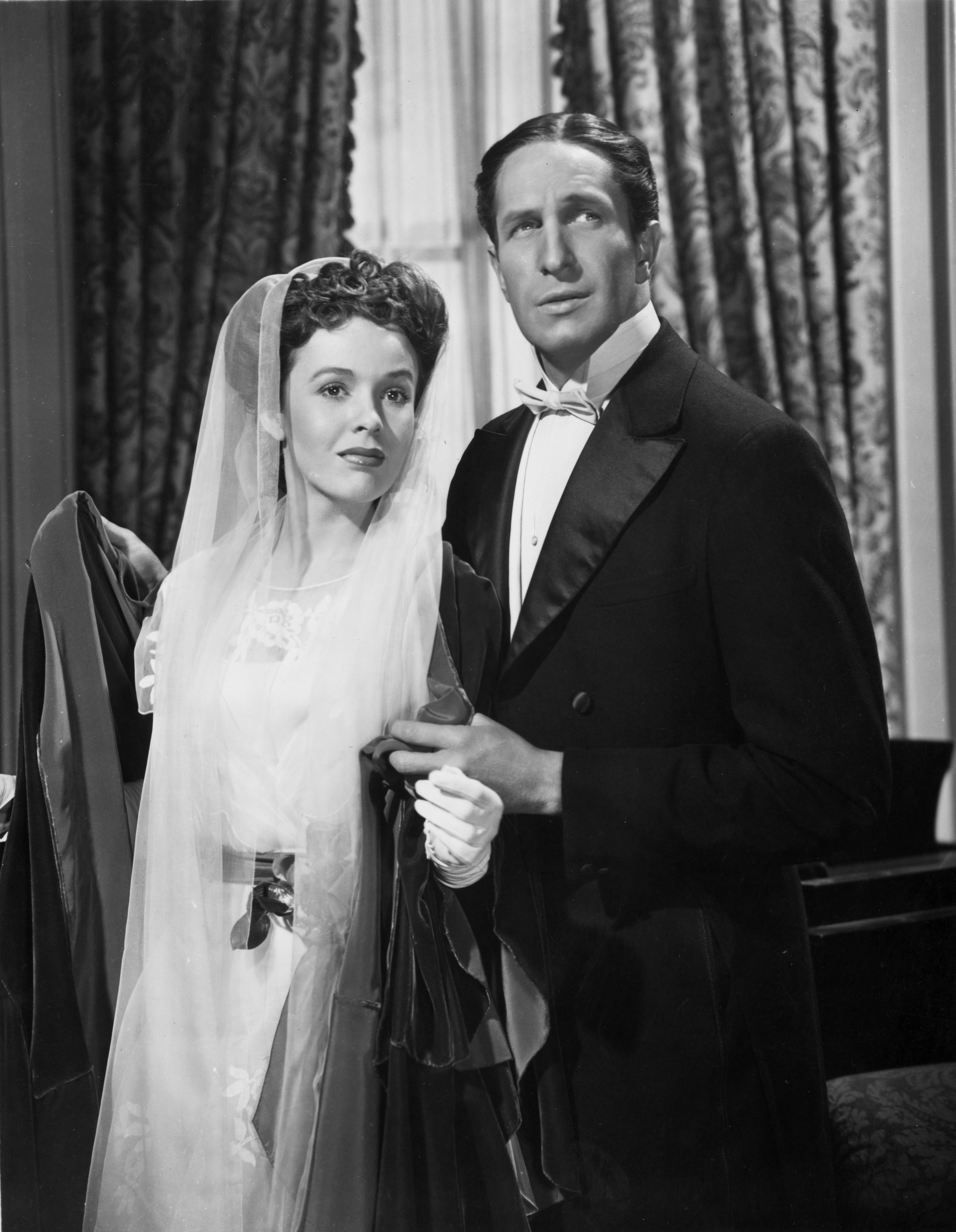 Still of Vincent Price and Mary Anderson in Wilson (1944)