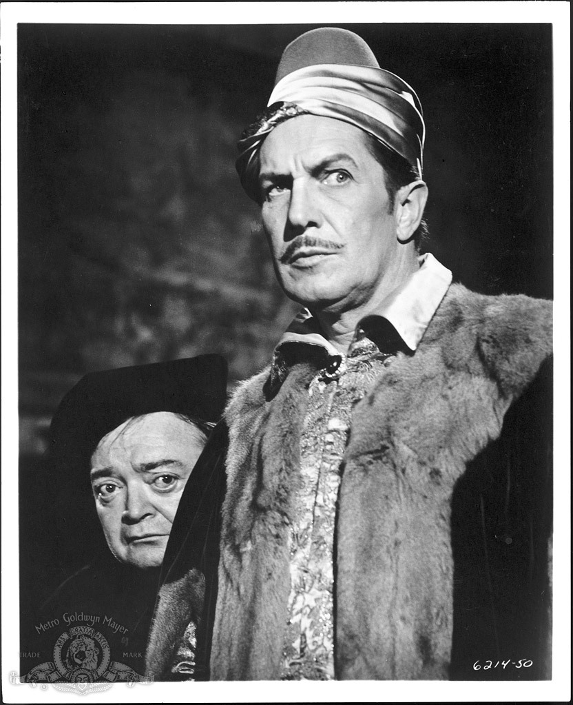 Still of Peter Lorre and Vincent Price in The Raven (1963)