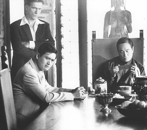 Still of Yun-Fat Chow, Jürgen Prochnow and Kenneth Tsang in The Replacement Killers (1998)