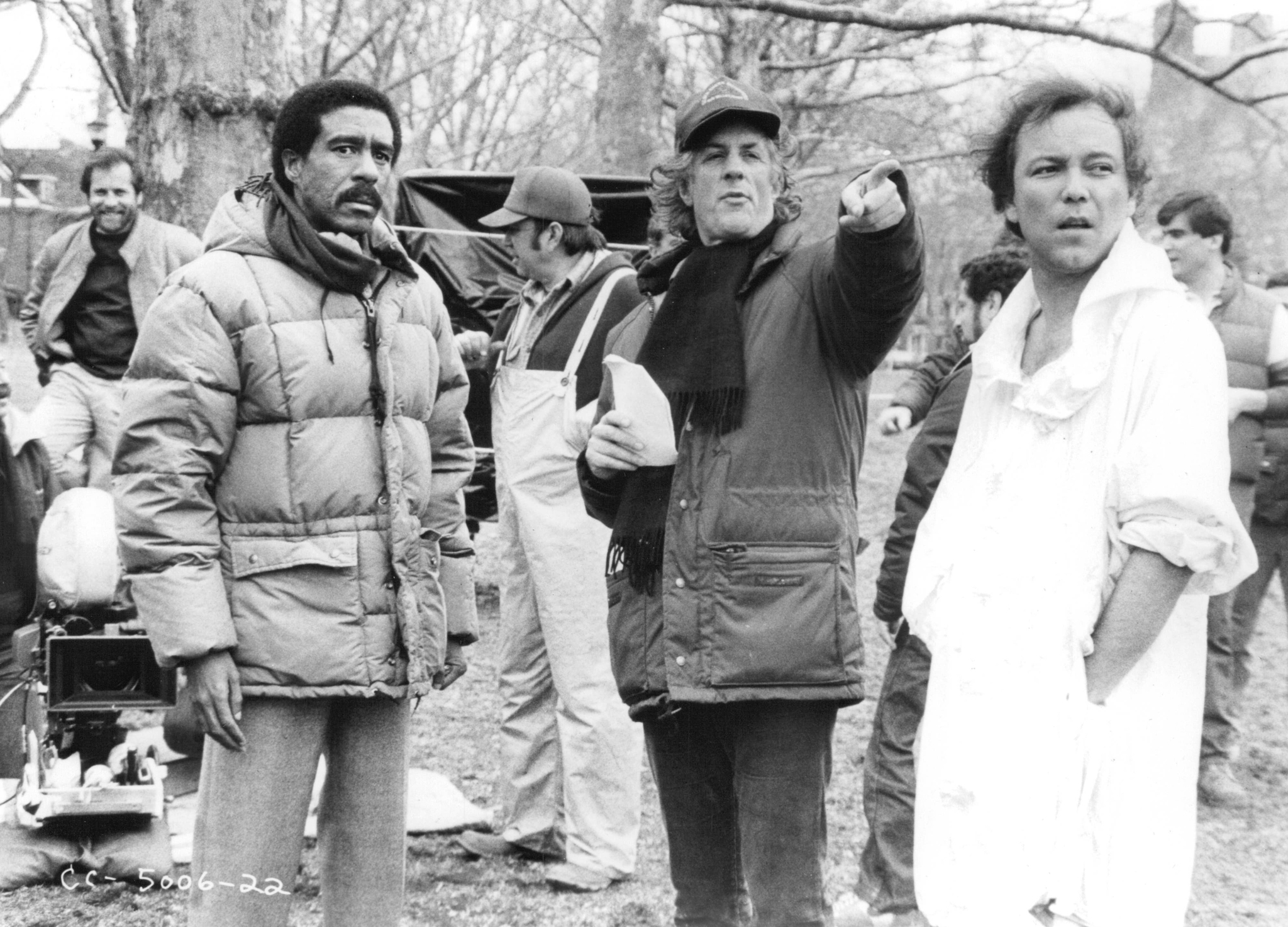 Still of Michael Apted, Richard Pryor and Rubén Blades in Critical Condition (1987)