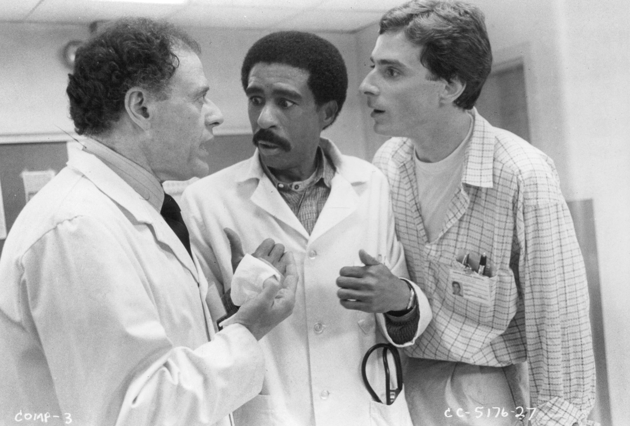 Still of Richard Pryor, Bob Dishy and Bob Saget in Critical Condition (1987)