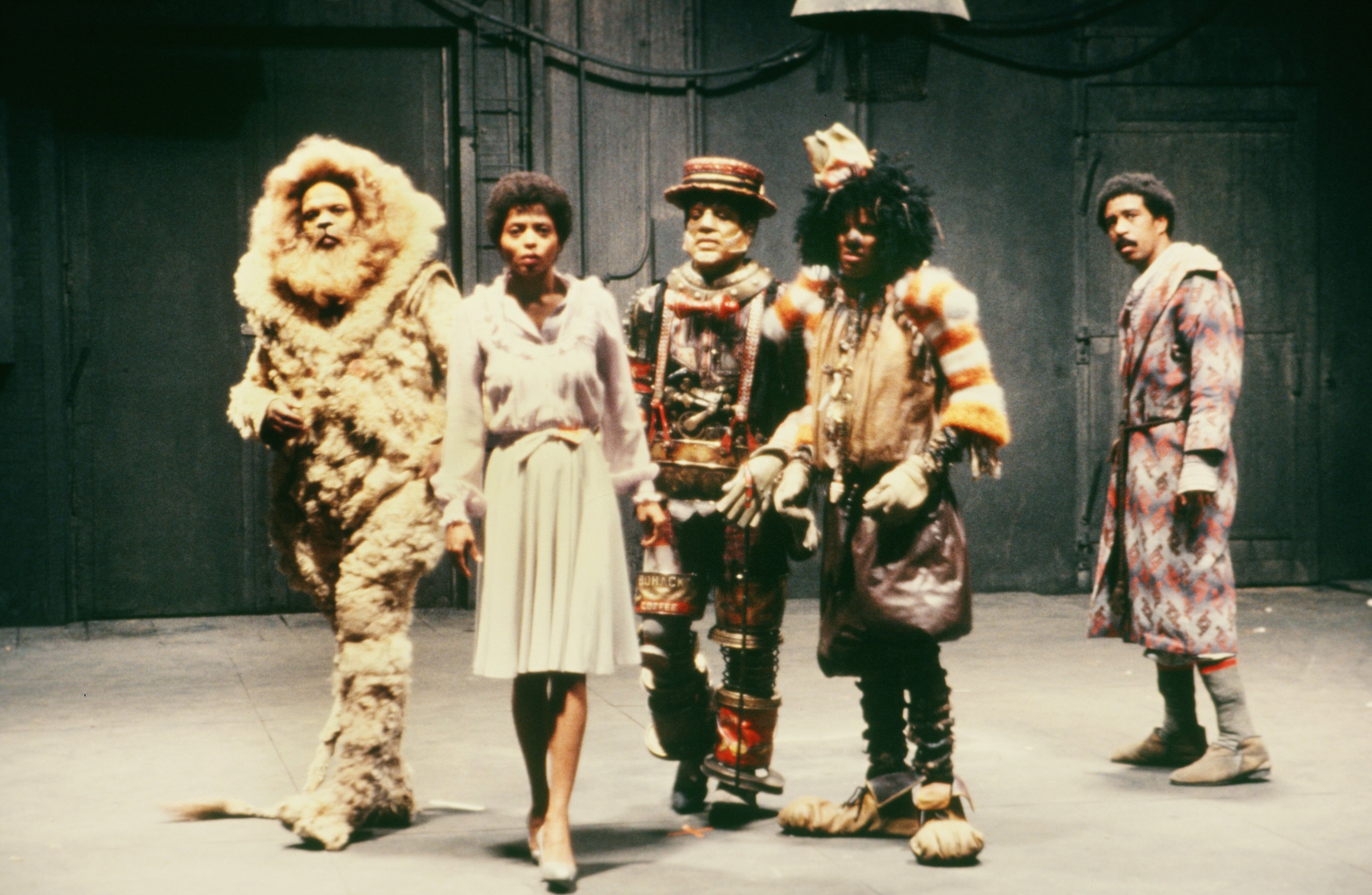 Still of Michael Jackson, Richard Pryor, Diana Ross, Ted Ross and Nipsey Russell in The Wiz (1978)