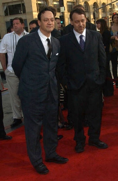 Ted Raimi and Sam Raimi at the Grudge 2 premiere