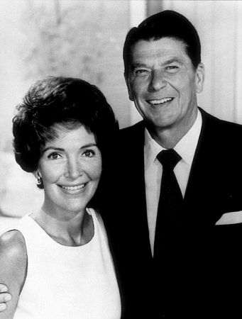 Nancy and Ronald Reagan, 1968