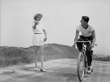 Ronald Reagan with first wife Jane Wyman C. 1940