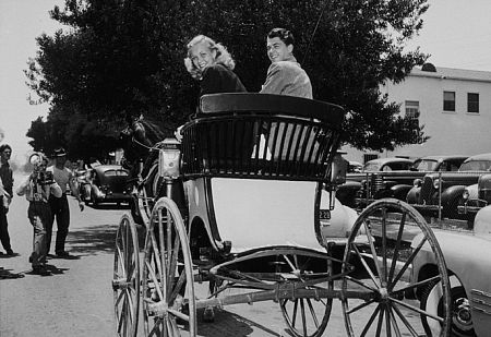 Ronald Reagan with first wife Jane Wyman C. 1940