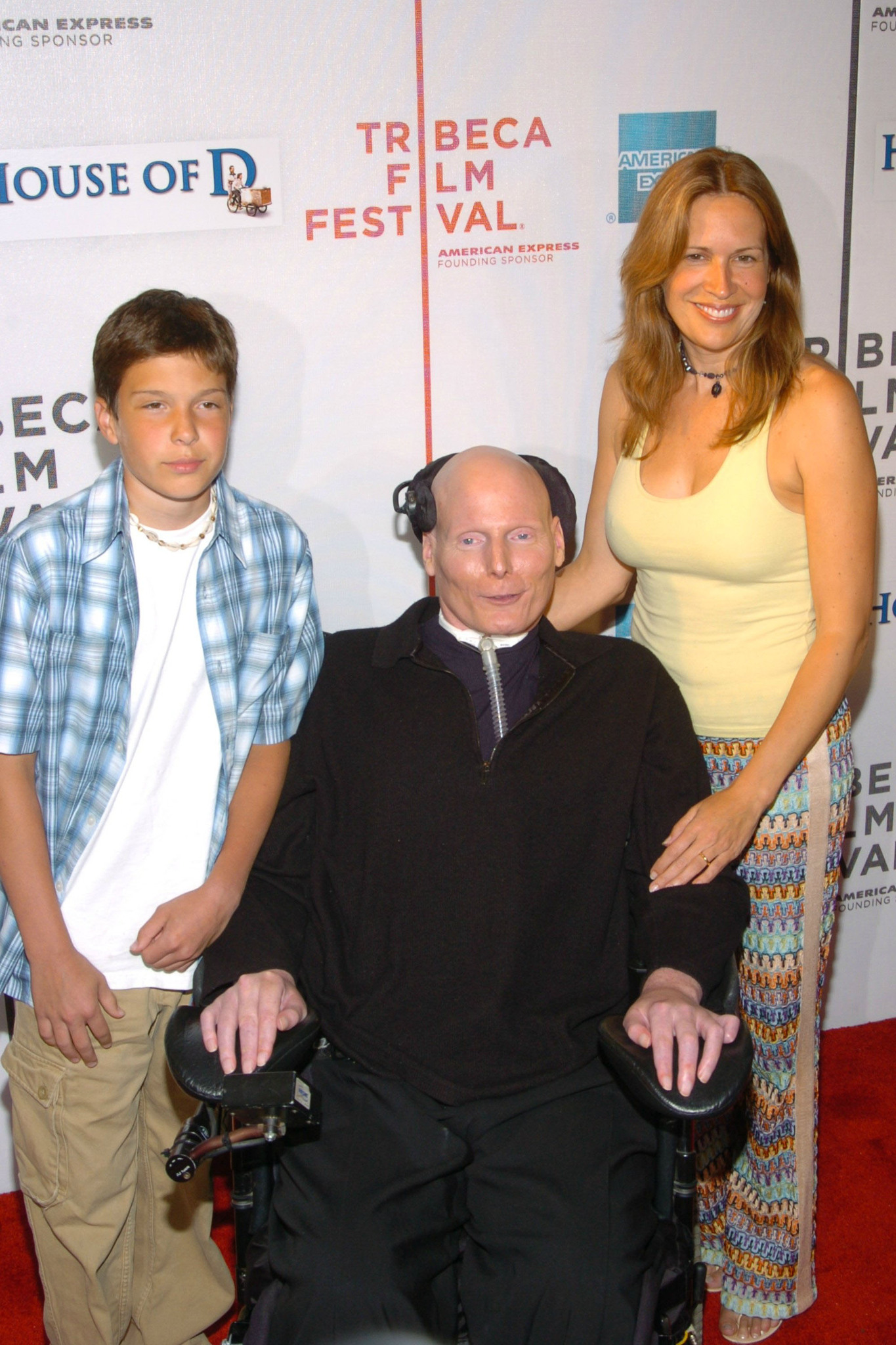 Christopher Reeve, Dana Reeve and Will Reeve
