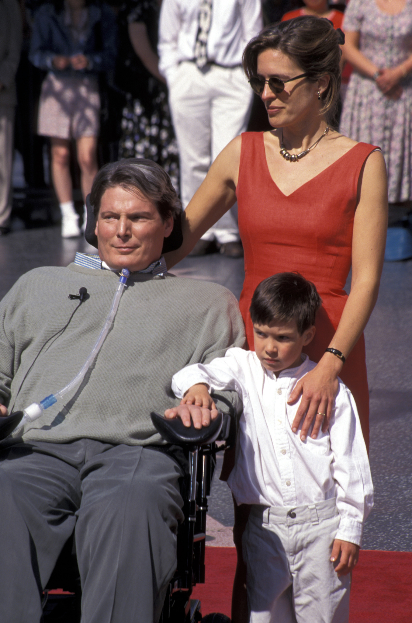 Christopher Reeve, Dana Reeve and Will Reeve