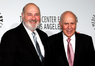 Rob Reiner and Carl Reiner