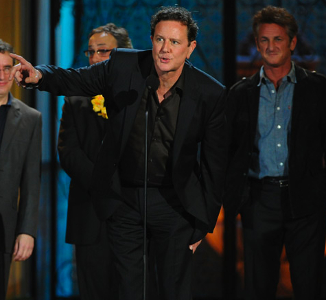 Judge Reinhold and Sean Penn at the 2011 GUYS CHOICE AWARDS
