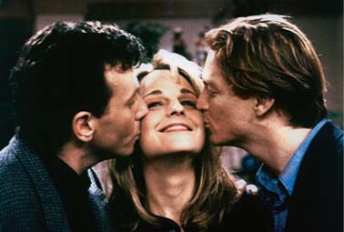 Still of Helen Hunt, Eric Stoltz and Paul Reiser in Mad About You (1992)