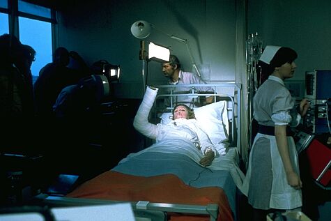 Behind the scenes in the hospital with Lee Remick