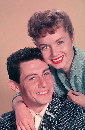 Debbie Reynolds with Eddie Fisher C. 1955