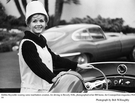 Debbie Reynolds at her Beverly Hills Home photographed for Cosmopolitan 1964