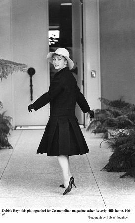 Debbie Reynolds at her Beverly Hills Home photographed for Cosmopolitan 1964