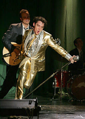 Jonathan Rhys-Meyers stars as Elvis Presley in the fact based 4 hour mini-series 