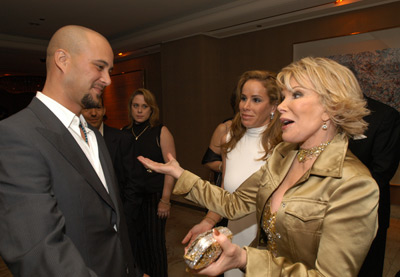 Joan Rivers, Melissa Rivers and Cris Judd