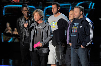 Adam Sandler, Chris Rock, Rob Schneider, David Spade and Kevin James