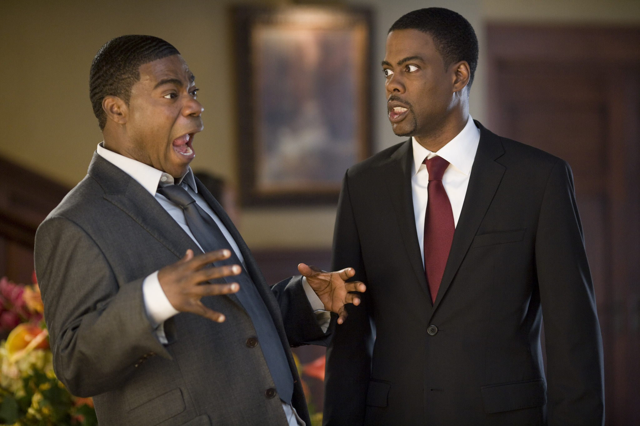 Still of Chris Rock and Tracy Morgan in Death at a Funeral (2010)