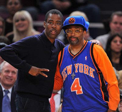Spike Lee and Chris Rock
