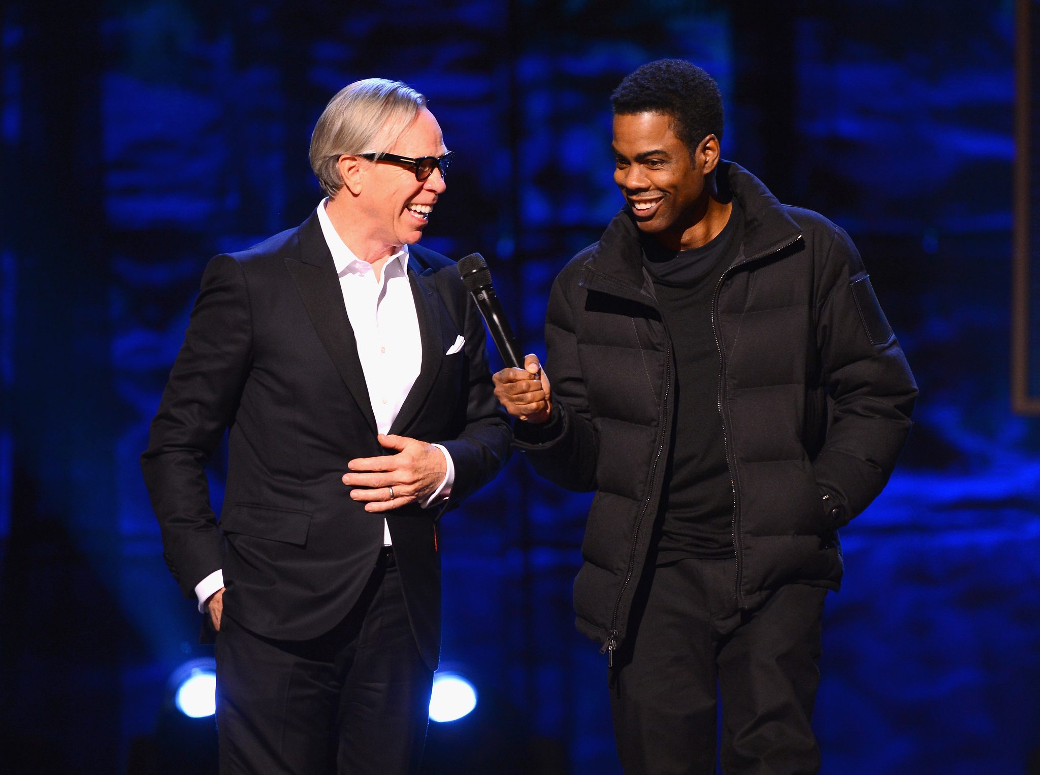 Chris Rock and Tommy Hilfiger at event of Night of Too Many Stars: America Comes Together for Autism Programs (2015)