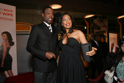 Chris Rock and Gina Torres at event of I Think I Love My Wife (2007)