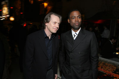 Steve Buscemi and Chris Rock at event of I Think I Love My Wife (2007)