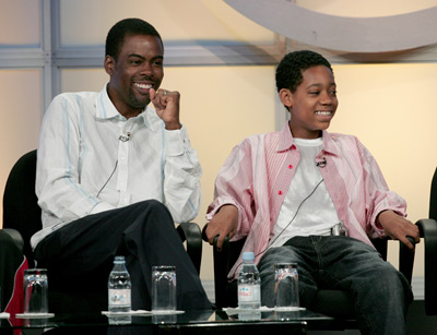 Chris Rock and Tyler James Williams at event of Everybody Hates Chris (2005)