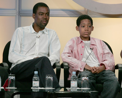 Chris Rock and Tyler James Williams at event of Everybody Hates Chris (2005)