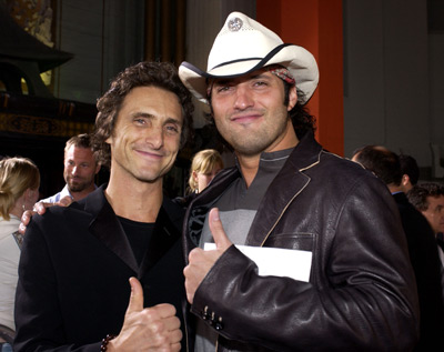 Robert Rodriguez and Lawrence Bender at event of Nuzudyti Bila 1 (2003)