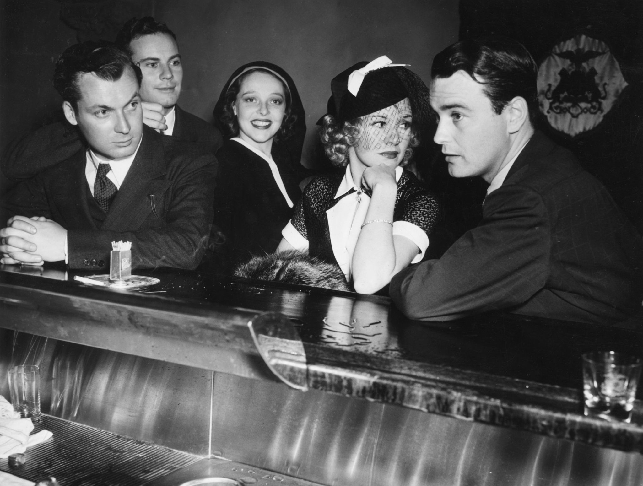 Lew Ayres, Ginger Rogers, Sally Blane, Norman Foster and Russell Gleason