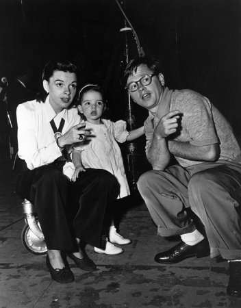 Judy Garland, Liza Minnelli, Mickey Rooney c. 1948