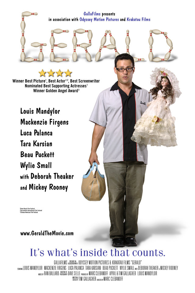 GERALD - It's what's inside that counts. An endearing comedy.