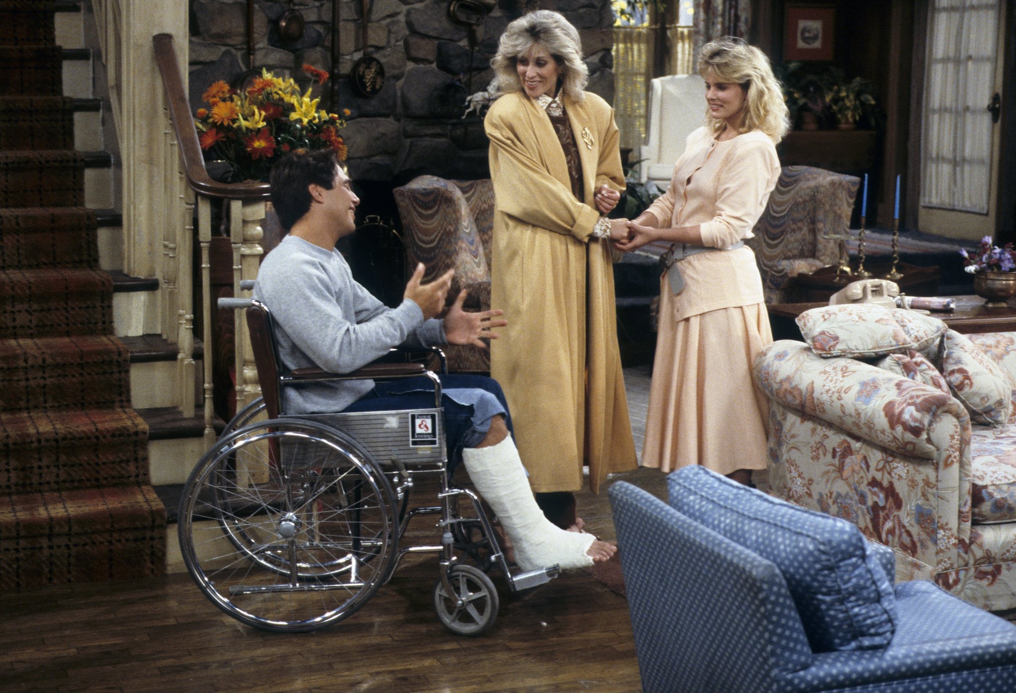 Still of Tony Danza, Jennifer Runyon and Judith Light in Who's the Boss? (1984)