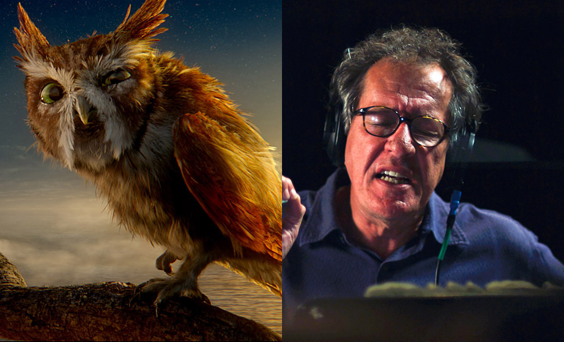 Still of Geoffrey Rush in Legend of the Guardians: The Owls of Ga'Hoole (2010)